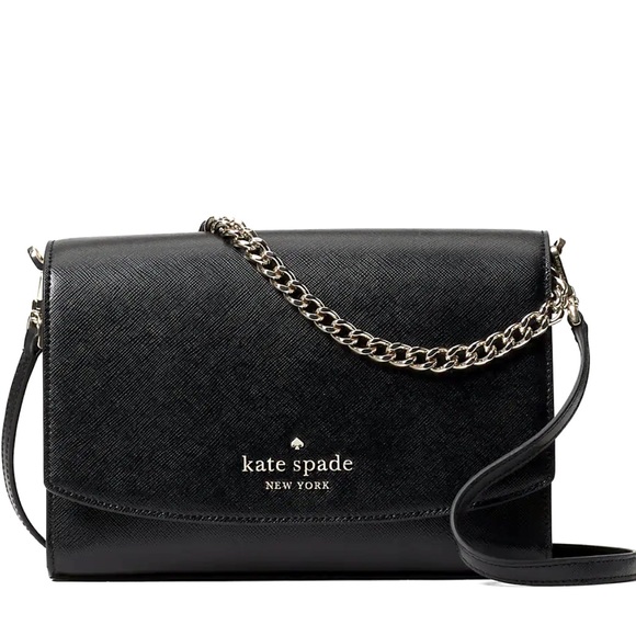 Kate Spade Carson Convertible Crossbody Black - Picture 3 of 9